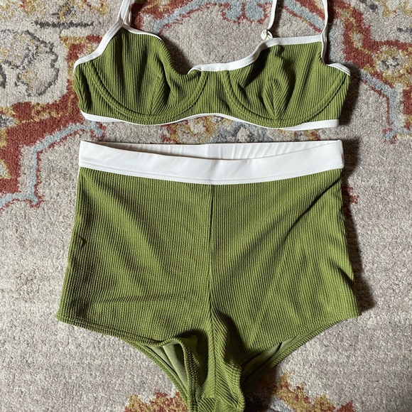Billabong Other - Green and White Women's Intimate Set